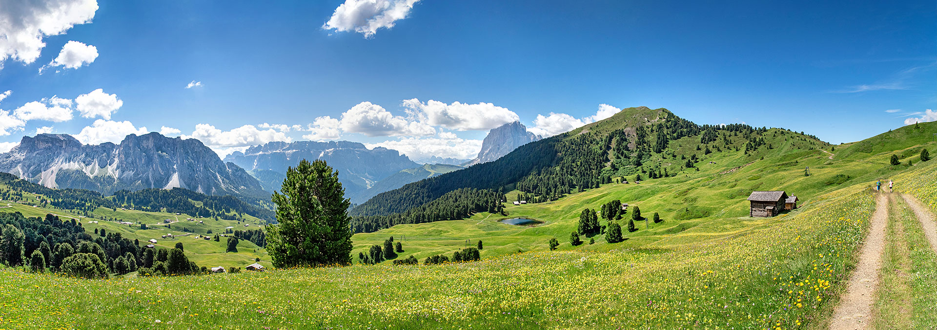 Summer vacation in Val Gardena